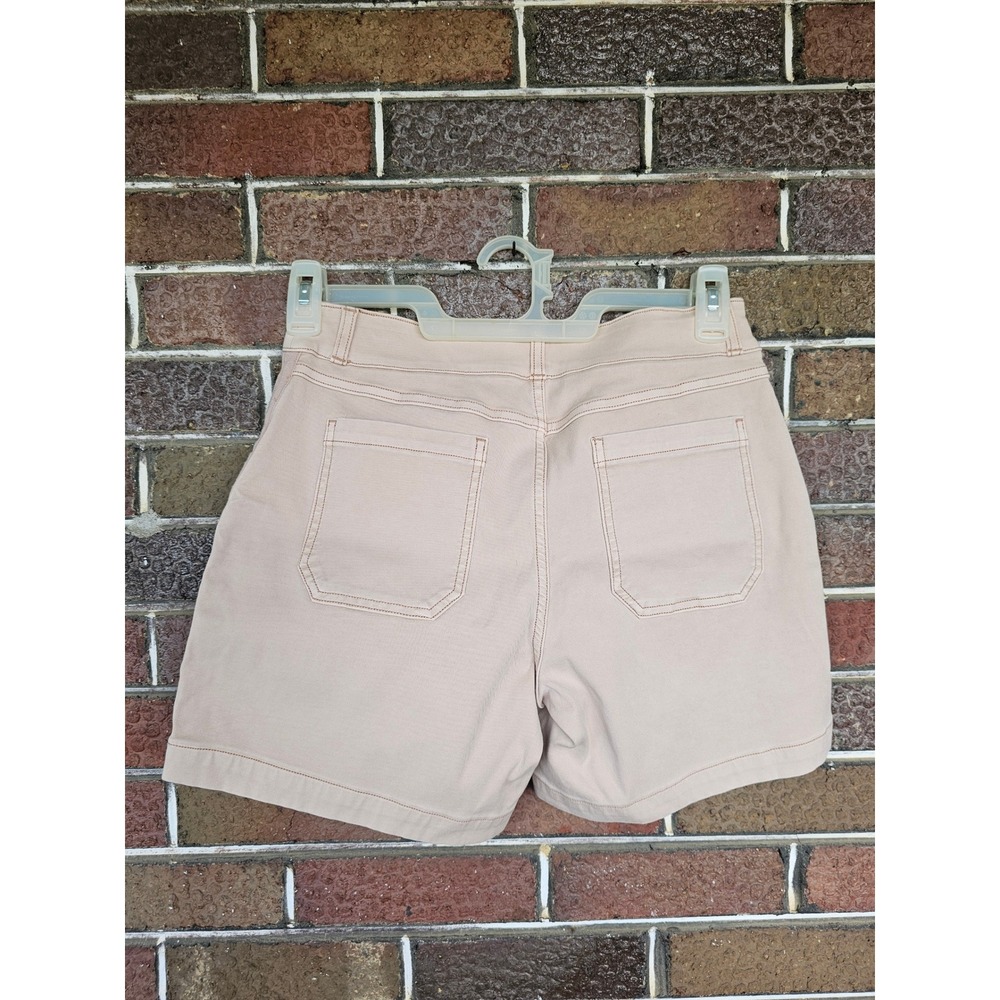 Spanx Stretch Twill 6 Inch Shorts 20358R size Small tan‎ khaki - Picture 3 of 6